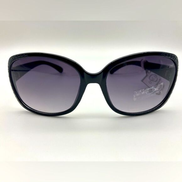 MWT Oscar he la Renta 128001 Tortoise Oval Women’s Sunglasses - Picture 4 of 11